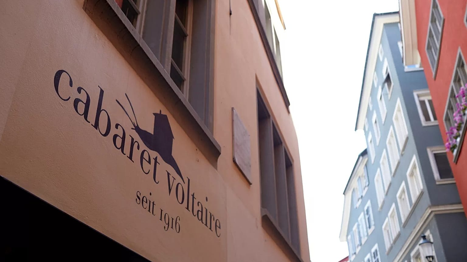 El Cabaret Voltaire de Zúrich. 