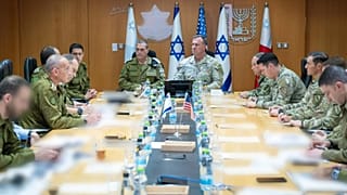 نشست فرمانده سنتکام با فرماندهان ارتش اسرائیل