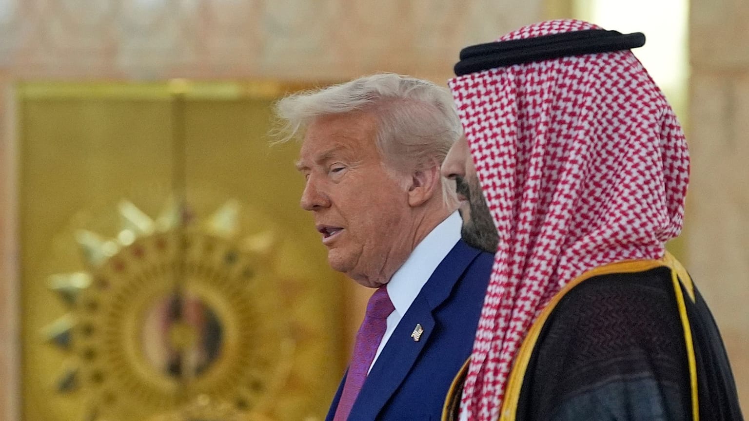 عکس آرشیوی از سفر ترامپ به عربستان در مه ۲۰۲۵