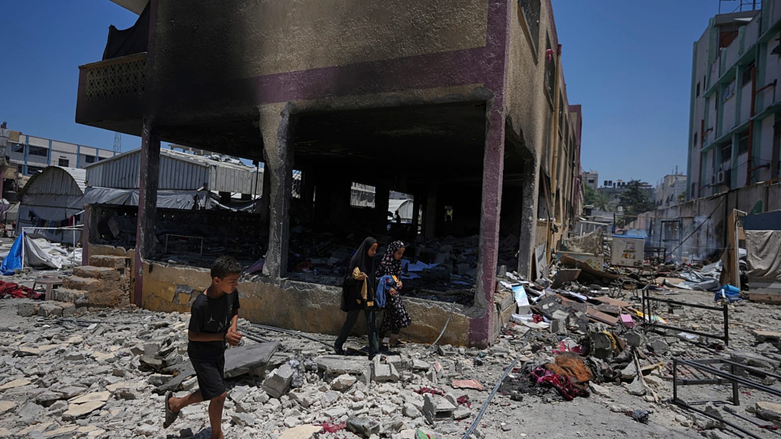 Edifici distrutti a Gaza