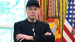 Elon Musk participe à une conférence de presse avec le président Donald Trump dans le bureau ovale de la Maison Blanche, vendredi 30 mai 2025, à Washington.
