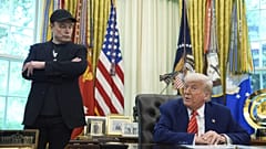 Elon Musk és Donald Trump májusban az Ovális Irodában