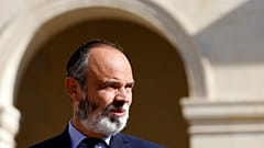 Eski Fransa Başbakanı Edouard Philippe 2021 yılında Paris'te bir etkinlikte.