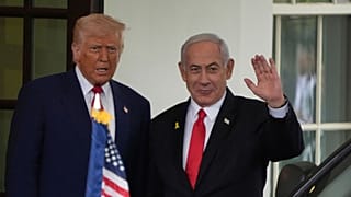دیدار بنیامین نتانیاهو، نخست وزیر اسرائیل و دونالد ترامپ، رئیس جمهور آمریکا در آوریل ۲۰۲۵