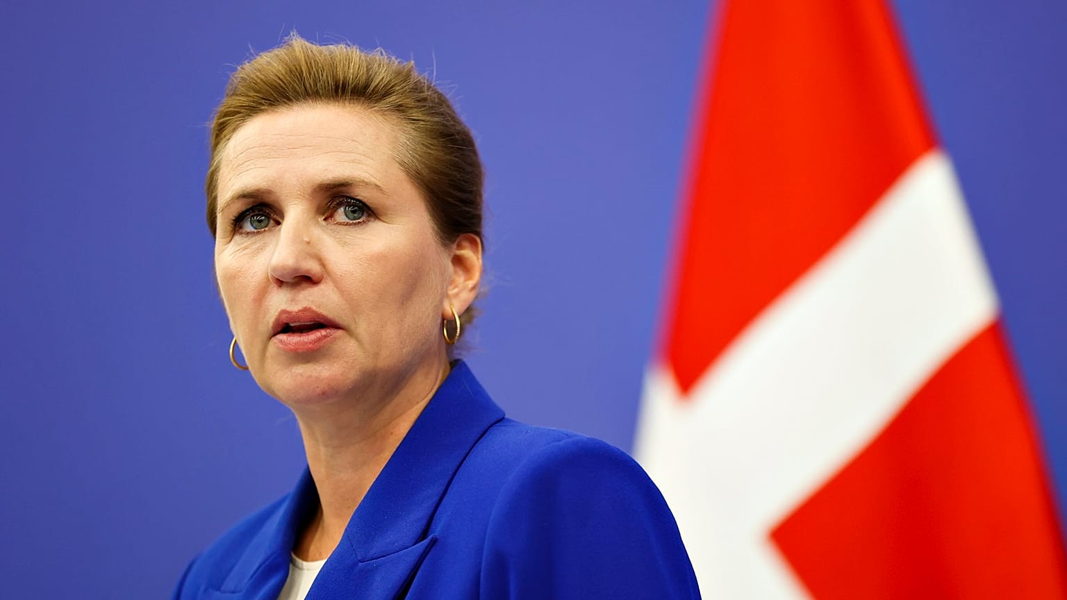 Η Mette Frederiksen μίλησε στο Ευρωπαϊκό Κοινοβούλιο την Τρίτη.