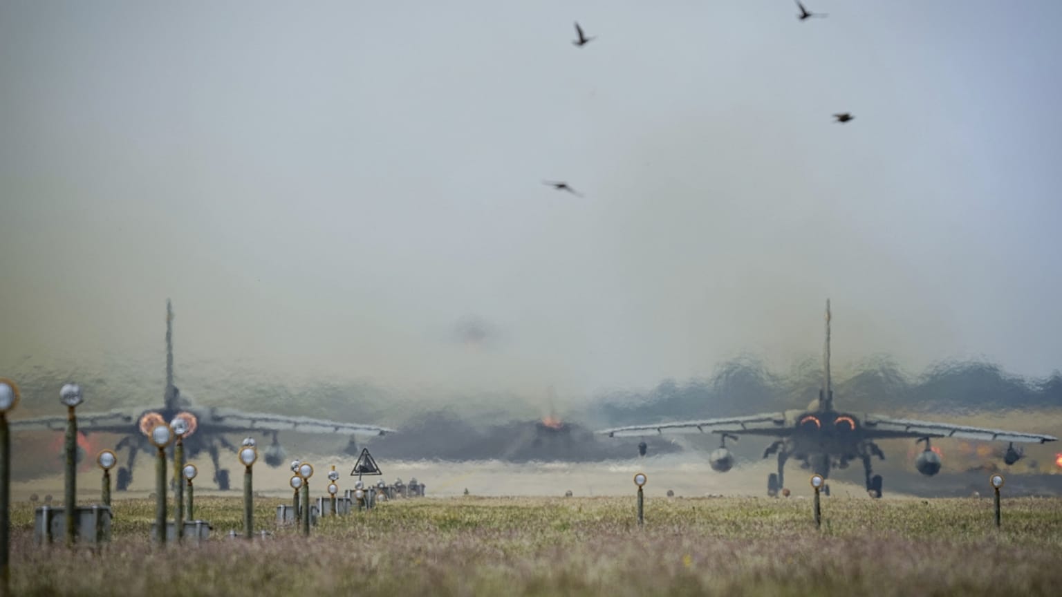 Fotónk illusztráció: a Bundeswehr Tornado vadászgépei németországi hadgyakorlaton
