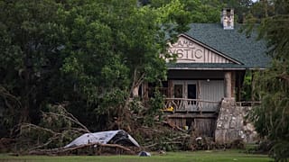 Camp Mystic visto el lunes 7 de julio de 2025 en Hunt, Texas