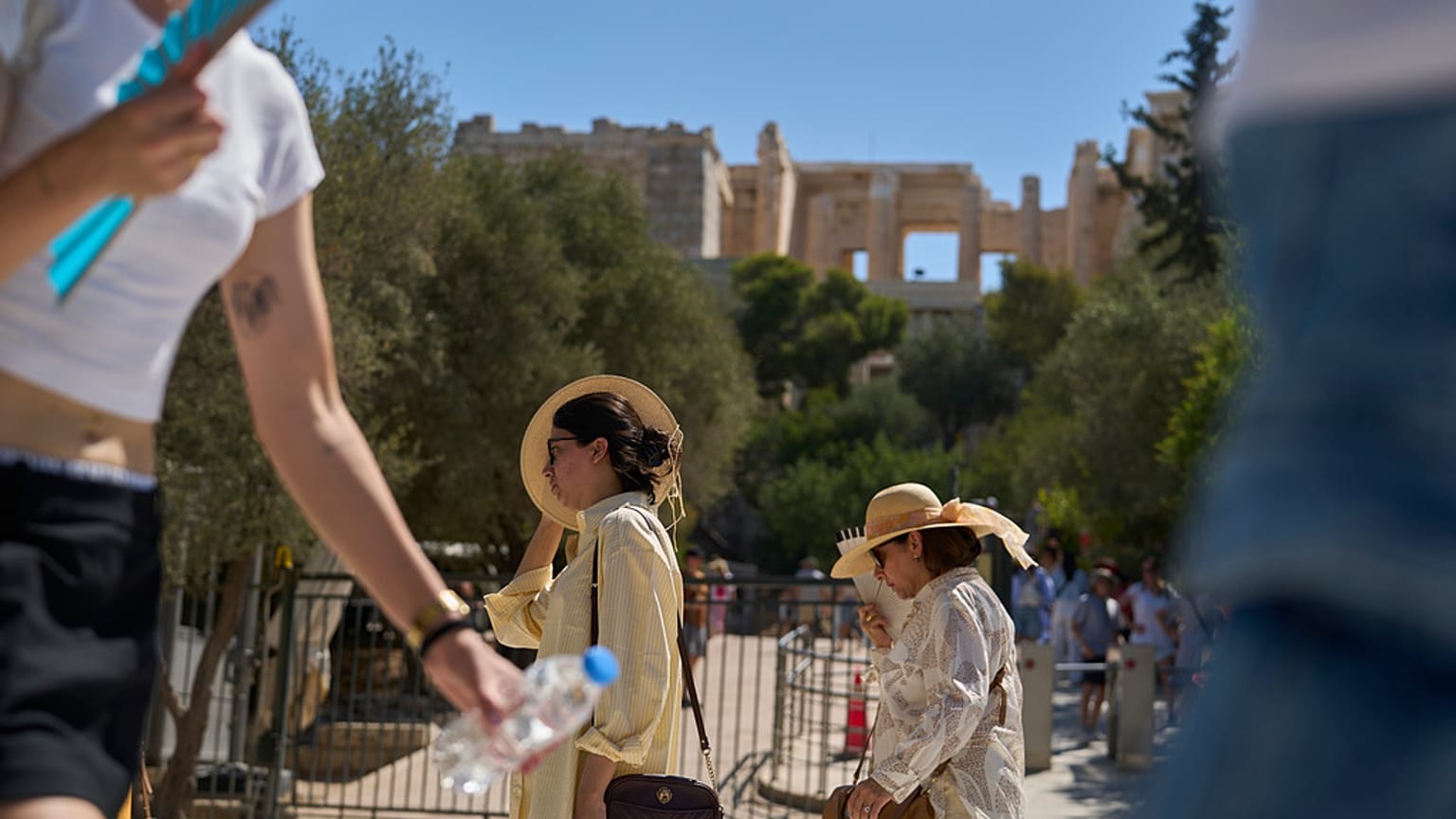 Καύσωνας στην Αθήνα