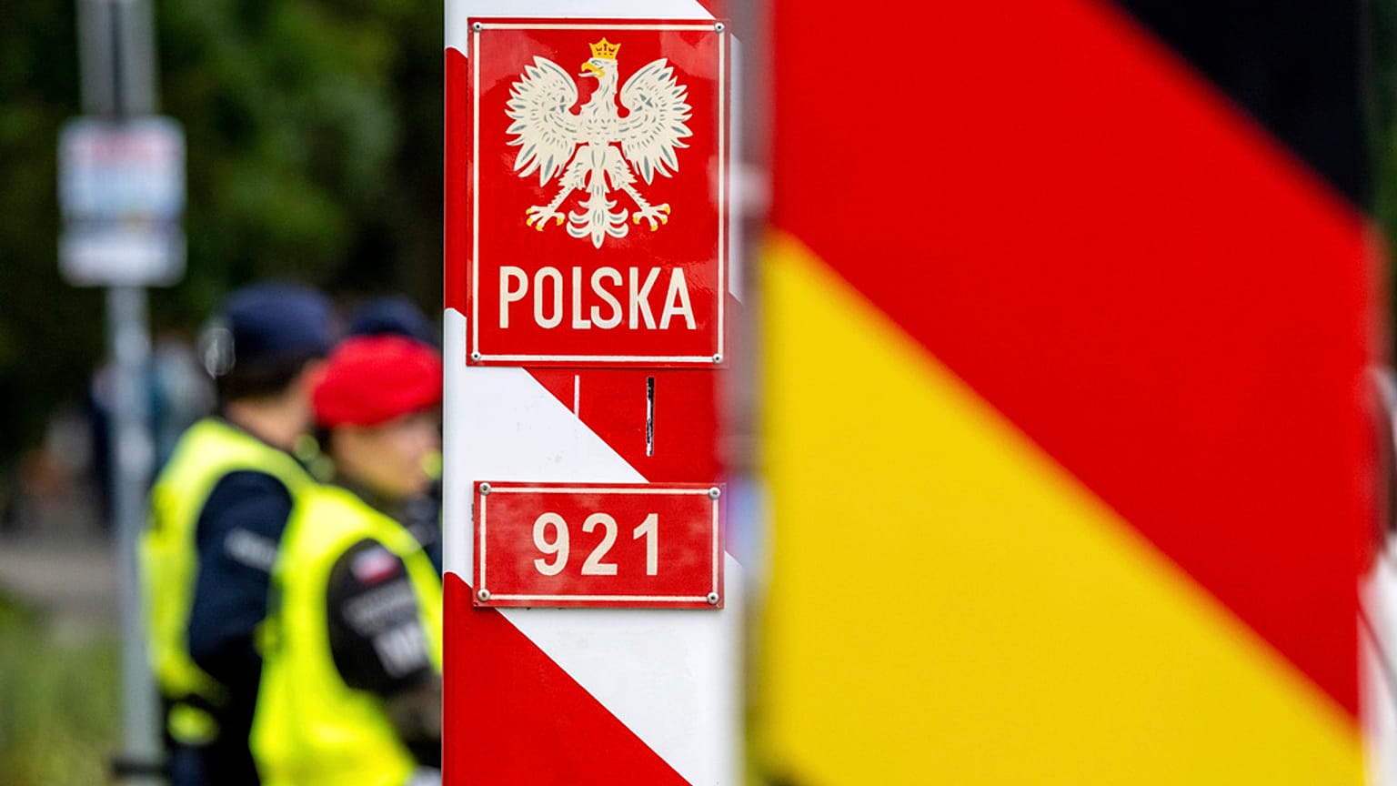 Kontrole na granicy polsko-niemieckiej.
