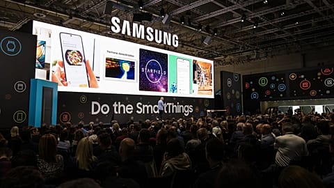 Samsung handout photo about the innovation event in Berlin called IFA.