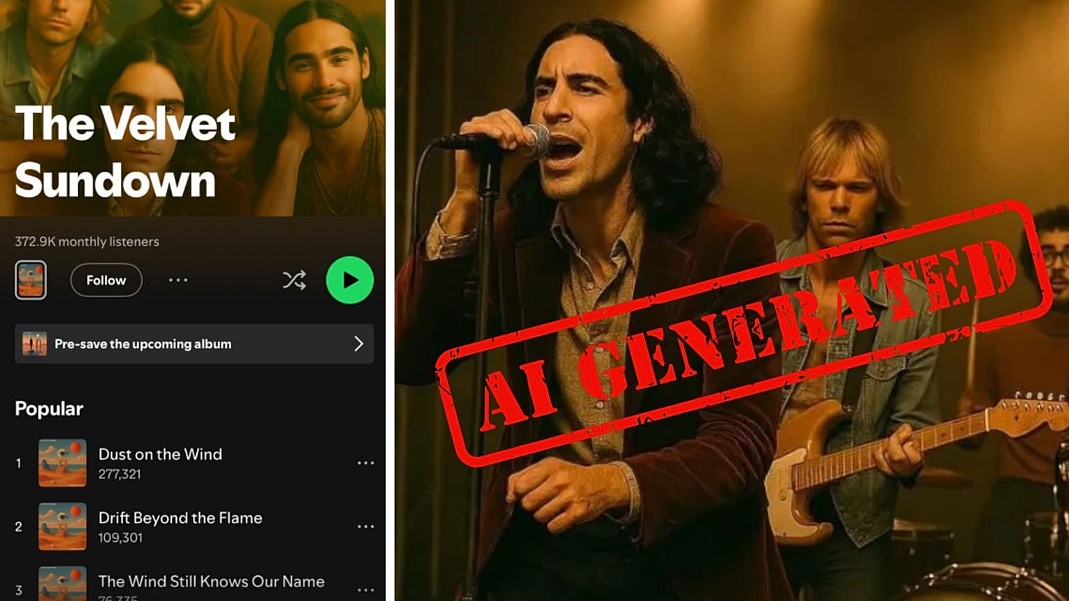 The Velvet Sundown explained: What’s behind Spotify’s fake AI band? 