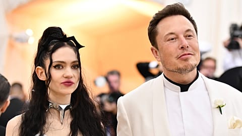 Grimes delivers scathing rant aimed at ex-partner Elon Musk - Pictured: the then-happy couple at The Metropolitan Museum of Art's Costume Institute gala in New York - 2018