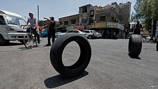قوات الأمن السورية تغلق الطريق المؤدي إلى كنيسة مار الياس في الدويلعة