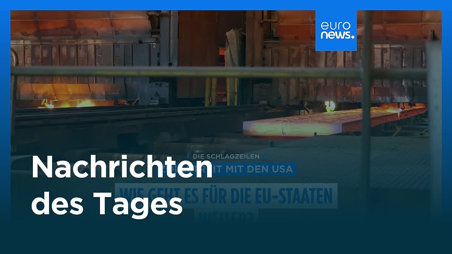Nachrichten des Tages | 9. Juli - Mittagsausgabe