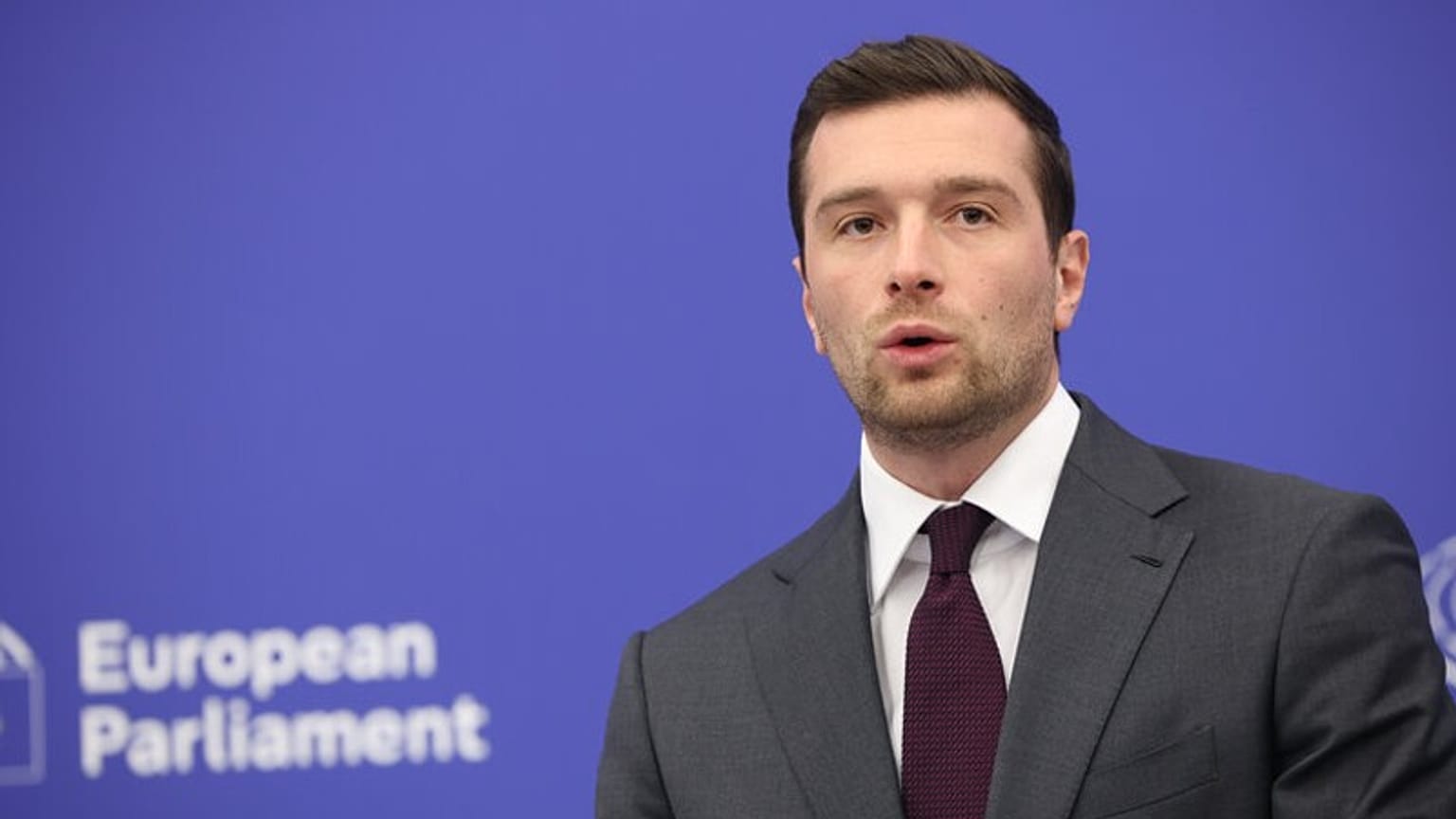 Jordan Bardella, a patrióták képviselőcsoportjának elnöke
