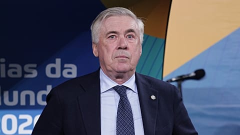Бывший тренер "Реала" Карло Анчелотти.