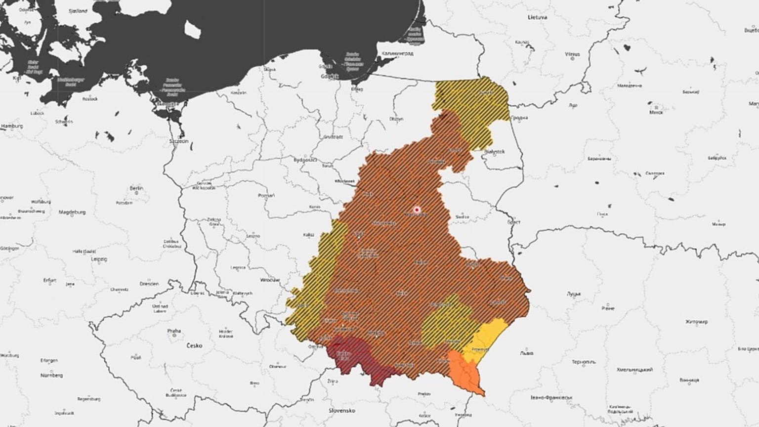 Ostrzeżenia Meteorologiczne, Polska