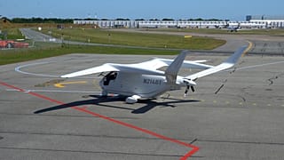 ALIA CTOL" de Beta Technologies en el aeropuerto de Copenhague
