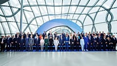Делегаты Конференции по восстановлению Украины. Рим, 10 июля 2025 г.