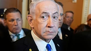 Az izraeli miniszterelnök a Capitol Hillen, Washingtonban