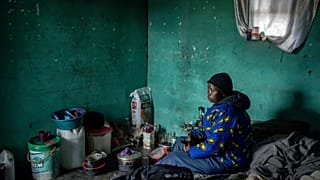 HIV-fertőzött lesothói férfi