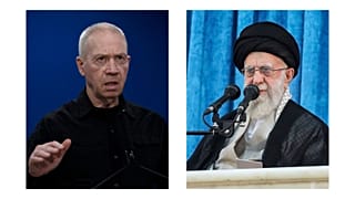 یوآو گالانت و علی خامنه‌ای