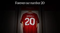 "Diogo Jota: Για πάντα το νούμερο 20 μας", γράφει η Liverpool FC