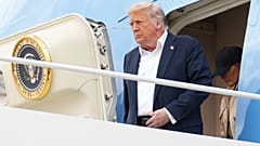 Donald Trump à San Antonio, Texas, États-Unis, le 11 juillet 2025.