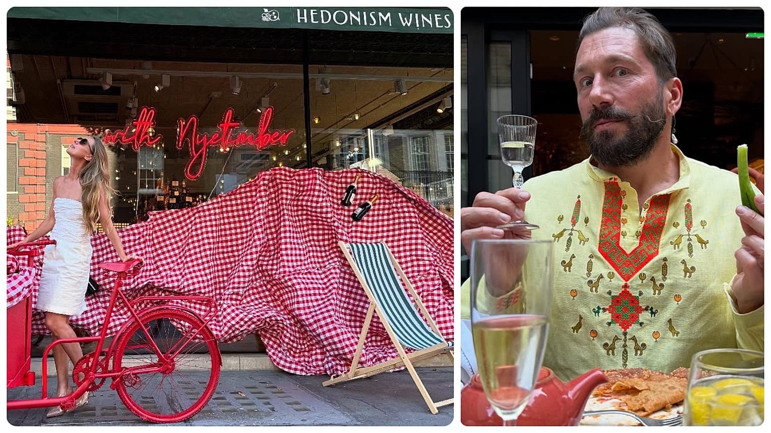 A londoni Hide étterem a Hedonism borbolttal, és Jevgenyij Csicsvarkin disszidens, a tulajdonos