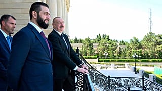دیدار رهبران دمشق و باکو
