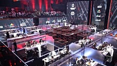Η κεντρική αίθουσα στο Παγκόσμιο Κύπελλο Esports στο Boulevard City, Ριάντ, Σαουδική Αραβία, 13 Ιουλίου 2025