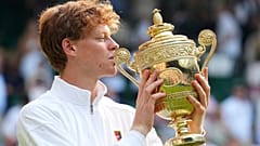 Il tenista Jannik Sinner vince Wimbledon, 13 luglio 2025