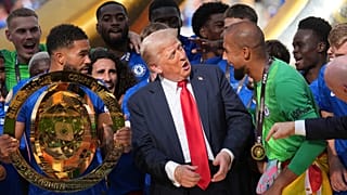 US-Präsident Donald Trump und Finalsieger Chelsea: Bei der Klub-WM in den USA trafen plötzlich Sport und Politik aufeinander