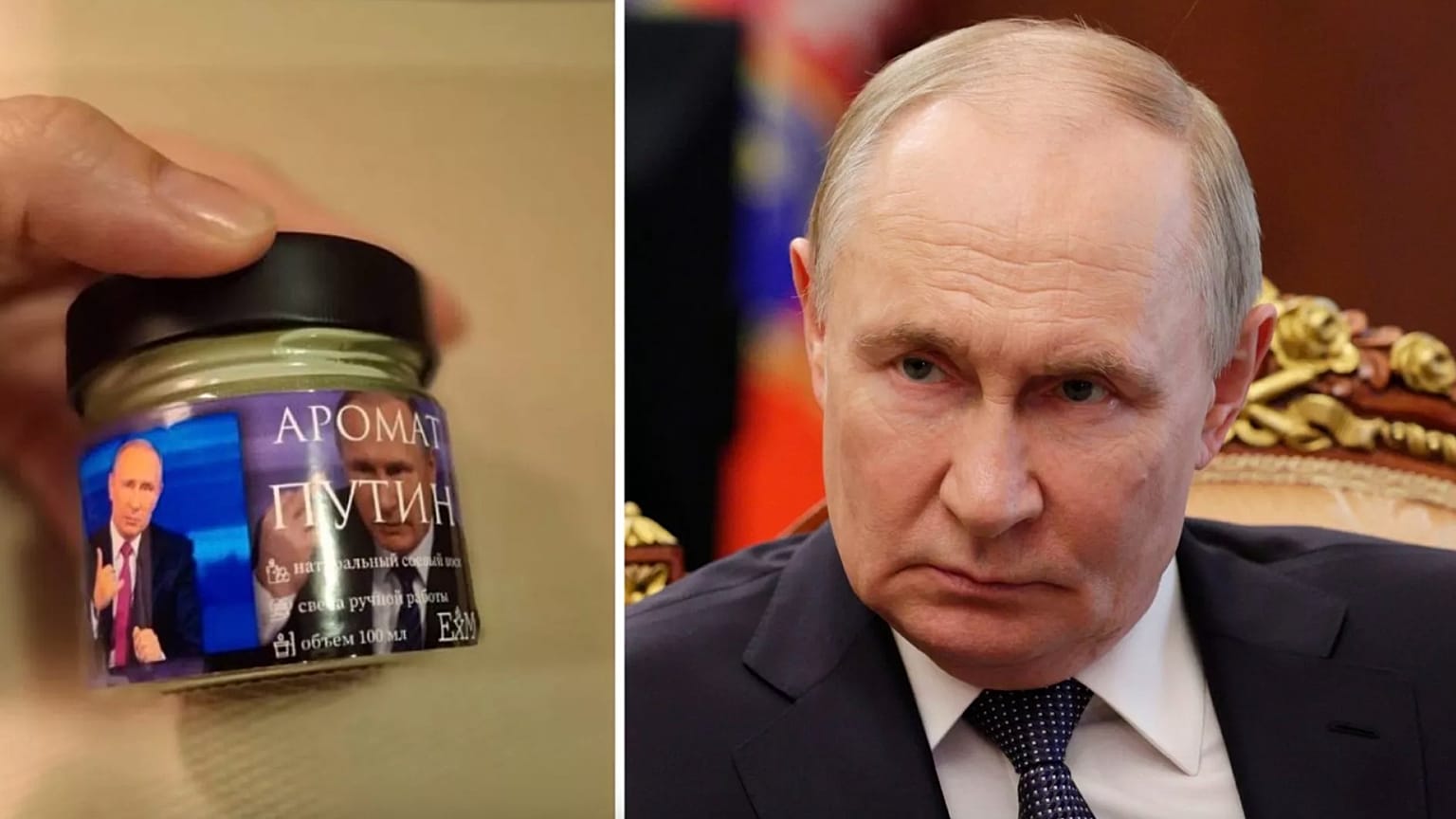 Putin kokulu mumlar artık satışta