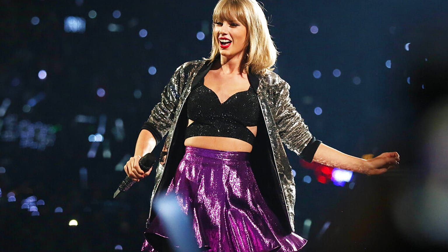 La pop star Taylor Swift