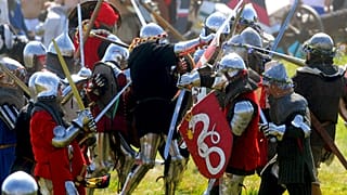 Αναπαράσταση της μάχης του Γκρούνβαλντ