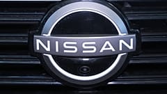 This is the Nissan logo on the grill of a 2025 Nissan Murano Platinum SUV on display at the Pittsburgh International Auto Show in Pittsburgh, 14 February, 2025. 
