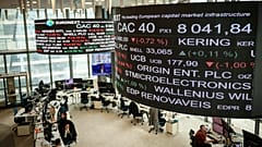 View of the surveillance room of the Euronext France, 21 March, 2025