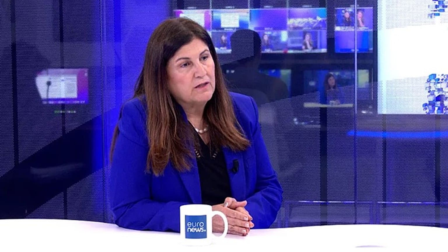 Minister spraw zagranicznych Autonomii Palestyńskiej (PA), Varsen Aghabekian.