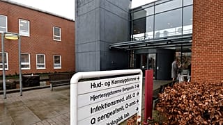Una entrada del Hospital Universitario de Aarhus el miércoles 27 de enero de 2016. 