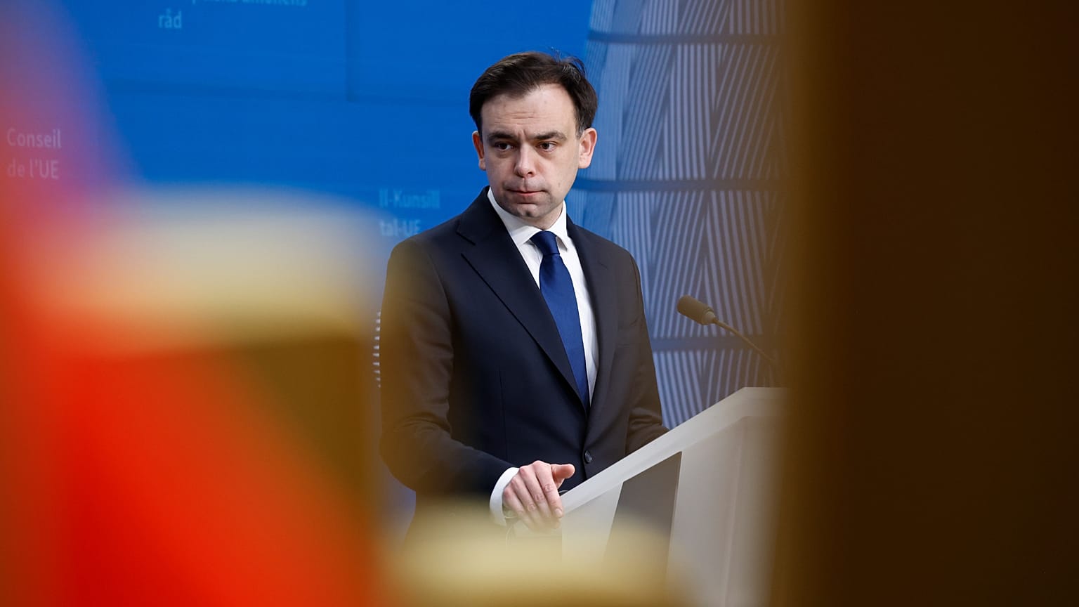 Il ministro delle Finanze polacco Andrzej Domanski.