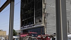 الحريق في مركز التسوق