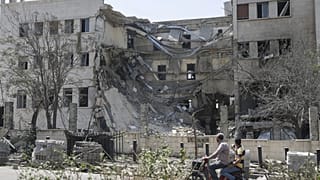 الدمار الناجم عن أعمال العنف في السويداء