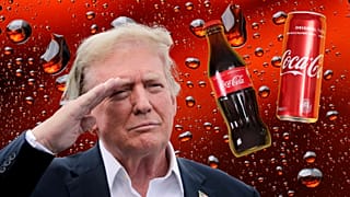 Trump asegura que está detrás de un cambio de Coca-Cola, pero la compañía no lo ha confirmado.