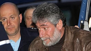 Georges Ibrahim Abdallah arrives at the Pau appeal court in southwest France, 18 February, 2010
