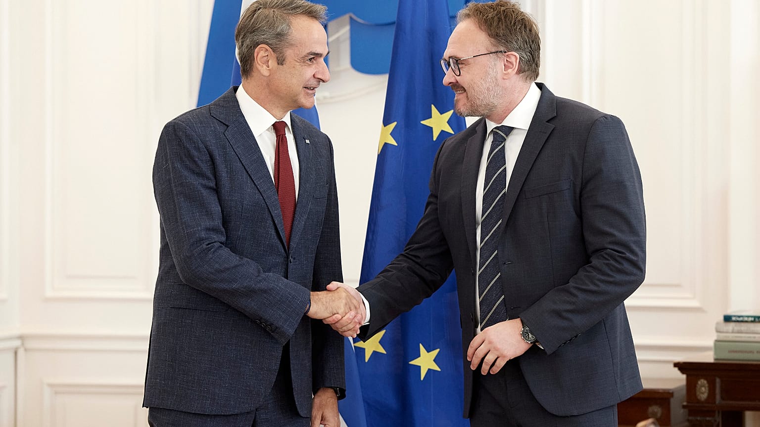 Η συνάντηση στο Μέγαρο Μαξίμου