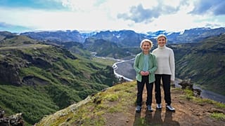Ursula von der Leyen, az Európai Bizottság elnöke és Kristrún Frostadóttir izlandi miniszterelnök, 2025. július 17-én