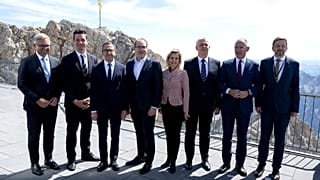 Uniós belügyminiszteri találkozó a németországi Zugspitzen, 2025. július 18-án