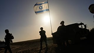جنود إسرائيليون قرب حدود غزة، في 4  مارس 2024.