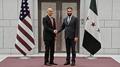 احمد شرع و تام باراک